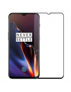 Vexclusive Tempered Glass For Oneplus 6T / Oneplus 7 (Black) Edge To Edge Full Screen Coverage With Easy Installation Kit