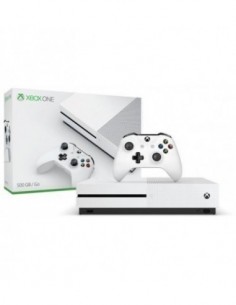 Microsoft xbox one s 500gb 4k hdr gaming console complete set (imported)
