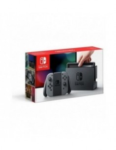 Nintendo switch with grey joy con controller sealed pack